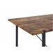 Beliani Mesa de centro SAVANNAH 80x160 Castanho