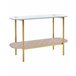 Beliani Consola LOVELL 120 Dourado