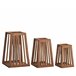 Lanterna decorativa em MADERA marca DECORIS 