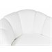 Beliani Chaise longue Bouclé ALLIER Bege