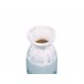 Beliani Jarro de flores CHALCIS Branco