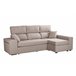Chaise longue CIRO reversível Bege