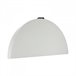 Mesa dobrável redonda efeito granito O91 121x121 Branco