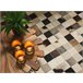 Beliani Patchwork RIZE Bege