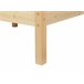 Beliani Cama com estrado Pinho GIVERNY 189x208 Branco