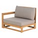 Beliani Conjunto lounge TIMOR Cinza Escuro