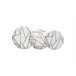 Serviço de jantar GEOMETRIC 12 peças La mediterranea Branco/ Preto
