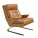 Poltrona de couro Camel Camel