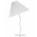 Beliani Candeeiro de mesa ALWERO Branco