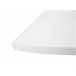 Beliani Candeeiro de tecto LIARD Branco