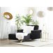 Beliani Chaise longue Veludo ABERDEEN Areia