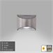 Aktive Conjunto de 4 apliques solares LED de parede 5-10 lúmens Cinza