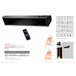 Sined WARM BLACK GLASS 2000 WIFI Aquecedor Infravermelho com Cristal de 2000W, Preto Preto