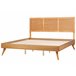 Beliani Cama com estrado MDF ISTRES 187x205 Castanho