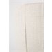 Pacote com 4 cadeiras estofadas em tweed Branco