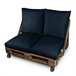 Almofada Multi-usos Chão ou Encosto ou Assento para Palets Exteri 60x60 Azul