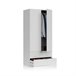 Roupeiro Lark 2 portas 2 gavetas 81 Branco