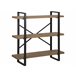 Beliani Estante TIMBER 111 Castanho