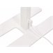 Beliani Candeeiro de pé SCULPTOR Branco