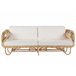 Beliani Conjunto lounge Rattan/vime DOLCEDO / LIMNI Bege