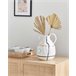 Beliani Jarro de flores DORY Branco