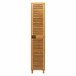 Coluna de Banheiro Sicela - Móveis de Bambu 2 Portas Castanho