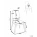 Beliani Silla de comedor MERRILL Verde Escuro