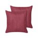Beliani Almofada decorativa CADETIA 45x45 Branco/ Bege