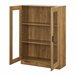 Vitrina Sorø com 2 portas 3 compartimentos 80 Carvalho