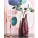 Beliani Jarro de flores SHADS Violeta
