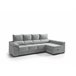 Chaise longue reversível com arrumação PALA Cinza Claro