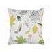 Beliani Almofada decorativa MULLEIN Branco/ Bege