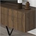 Móvel de tv GIACOMO 3 portas 160 cm Castanho