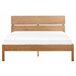 Beliani Cama com estrado Madeira de seringueira BOISSET 165x205 Madeira