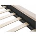 Beliani Cama com estrado Veludo MARVILLE 202x225 Areia