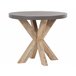Beliani Conjunto de comedor OLBIA/TARANTO Cinza