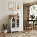 Aparador MDF e Melamina de Madeira HOMCOM Branco