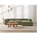Beliani Chaise longue Bombazine ARDAL Verde