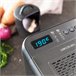 Fritadeira Cecotec CleanFry Luxury 3000 Dark com óleo Cinza