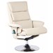 Beliani Cadeira de massagem LEGEND Bege