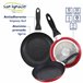 Bateria de cozinha 12 peças com jogo de patch Multicor