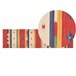 Beliani Kilim ALAPARS 80x300 Multicor
