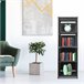 Prateleira de Organização 5 Pisos PVC e Tecido Nyana Home 125x41x29 cm 41 Preto