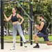 Conjunto de Elásticos de Resistência com Acessórios e Guia de Exercícios Multicor