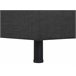 Beliani Cama ajustável Poliéster DUKE 82x216 Cinza Claro