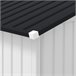 Abrigo de Exterior Aço Galvanizado e PP Outsunny Cinza