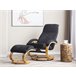 Beliani Cadeira de massagem HERO Preto