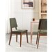 Beliani Silla de comedor MERRILL Verde Escuro