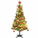 Árvore de Natal Plástico e Aço HOMCOM Verde