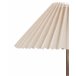 Beliani Candeeiro de mesa BALUARTE Bege
